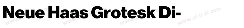 Neue Haas Grotesk Di字体转换 Neue Haas Grotesk Di字体转换